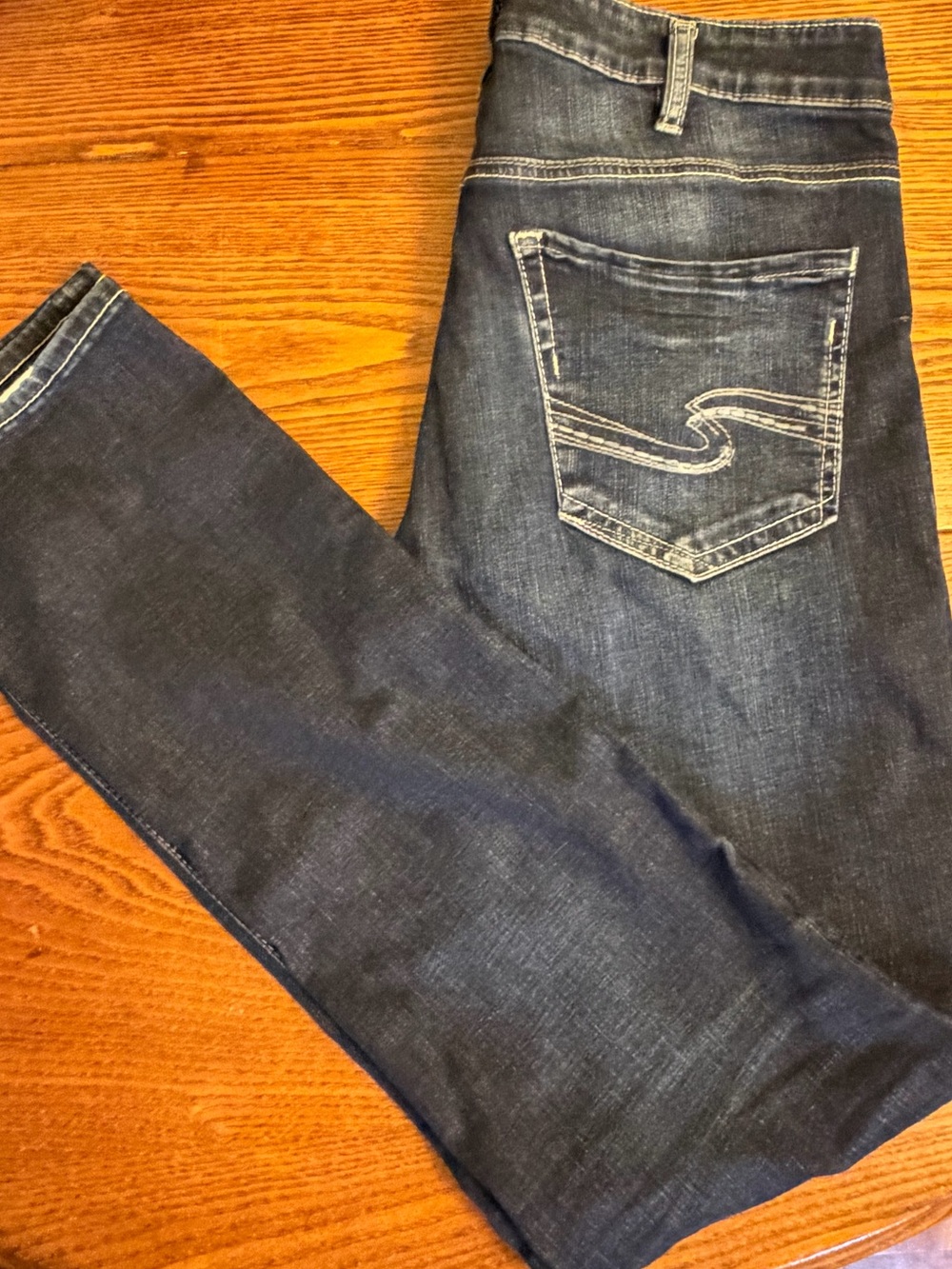 Silver Men’s Jeans Konrad Slim Fit Straight 32x34 - Picture 9 of 9